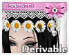 *S Derive Flower Crown