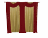 RED AND GOLD CURTAINS