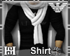 [HS]Shirt AJ+White scarf