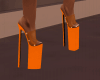 3R Orange Heels