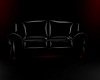 Black pvc sofa