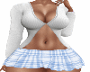 School Girl Blue Plaid
