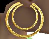 !gold dub hoop earrings