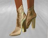 Solid Gold Ankle Boots