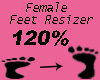 Feet Resizer Avatar 120%