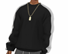 black sweat shirt