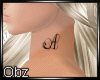 [OB]Letter A neck tatu_f