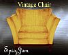 Vintage Chair Yellow