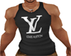 LV Muscle Tank Black