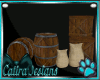 Group of Barrels