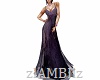Deep Purple Gown