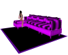romantic couch purple