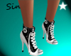 SiN* Black Converse Heel