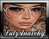 Flame Tint Biker Glasses