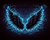 Blue Wings Background