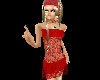 Sexy minidress red