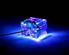 Purple Cube DJ Light