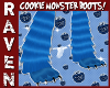 COOKIE MONSTER  BOOTS!
