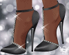 Grey Diamonds Heels