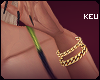 ʞ- Gold Bracelet R