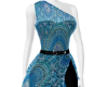 Fall Sheer Drs Turquoise