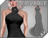 ~AK~ Long Halter Gown