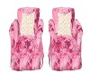Pink Floral Chairs