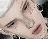 𝔁 . My face tats