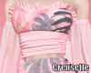 𝓒 Pink Printed Dress
