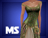 MS Princess Gown Green
