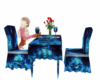 Blue Demon Table for 2