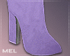 Mel*Stylish Boots Lilac