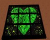 (v) Animated Green Heart