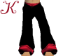 Red Lava Pants