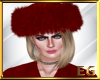 Eg- Hat Fur Red