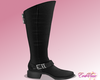 Chelsy Blk Reptile Boots