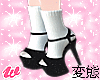 ☾ Bimbo heels black