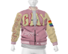 LGBTQ+ Varsity Pink