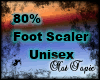Foot Scaler 80% {F/M}