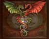 Red and Green Dragon