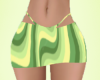 Groovy Green Mini Skirt