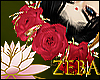 {Zeba} Rose Crown