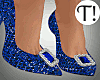 T! Vintage Blue Heels