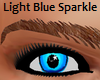 Light Blue Sparkle Eye M