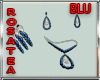 Lapis lazuli set