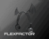 𝑭 Headset black bat