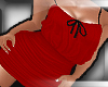 ☮ Red Mini Dress