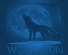 Black Blue Wolf Skin F