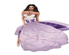 F-Purple Wedding Dress