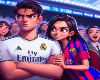 Barca Vs Madrid couple